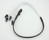 Mini SAS SFF-8087 to 4 SATA cables